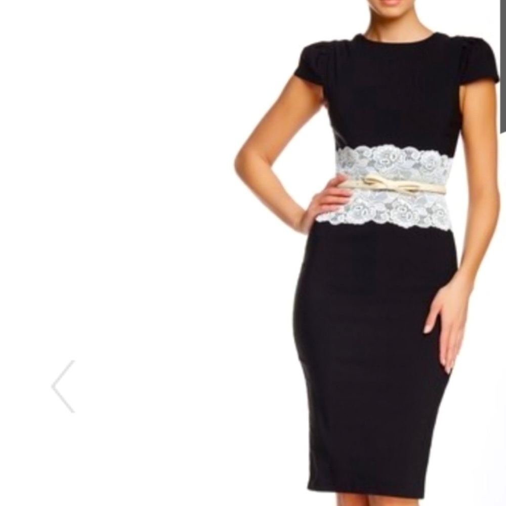 London Dress Company black dress size 8